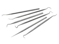 Faithfull Picks & Carvers Set 6 Piece Stainless Steel