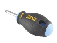 Stanley Tools FatMax Stubby Screwdriver Pozidriv Tip PZ1 x 30mm