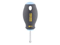 Stanley Tools FatMax Stubby Screwdriver Pozidriv Tip PZ1 x 30mm