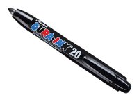 Markal DURA-INK 20 Retractable Marker - Black (Tub 24)