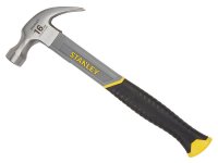 Stanley Tools Curved Claw Hammer Fibreglass Shaft 450g (16oz)