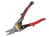 Stanley Tools Red Aviation Snips Left Cut 250mm (10in)