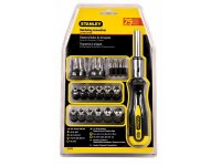 Stanley Tools Ratchet Screwdriver Set of 29