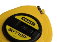 Stanley Tools Closed Case Steel Long Tape 30m/100ft (Width 10mm)