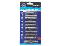 BlueSpot Tools Power Bit Set 10 Piece