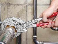 Knipex XL Pliers Wrench PVC Grip 400mm - 85mm Capacity