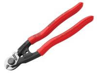 Knipex Wire Rope/Bowden Cable Cutters PVC Grip 190mm (7.1/2in)
