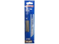 Faithfull S811H Sabre Saw Blade Wood 150mm 10 TPI (Pack of 5)