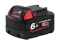 Milwaukee M18 B6 REDLITHIUM-ION? Slide Battery Pack 18V 6.0Ah Li-ion