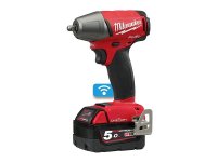 Milwaukee M18 ONEIWF38-502X Fuel? ONE-KEY? 3/8in F Ring Impact Wrench 18V 2 x 5.0Ah Li-ion