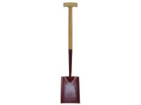 Faithfull Solid Socket Shovel Square No.000 T-Handle