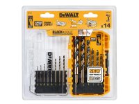 DEWALT DT70727 Black & Gold HSS Drill Set 14 Piece