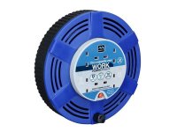 Masterplug Cassette Cable Reel 240V 10A 4-Socket Thermal Cut-Out Blue 15m