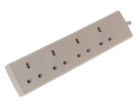 SMJ Extension Lead 240V 4-Way 13A 2m