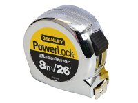 Stanley Powerlock 8m/26ft Tape Measure