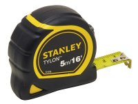 STANLEY® Tylon? Pocket Tape 5m/16ft (Width 19mm) Loose