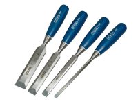 Stanley Tools 5002 Bevel Edge Chisel Set, 4 Piece