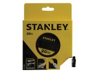 Stanley Tools Closed Case Fibreglass Long Tape 20m (Width 13mm)