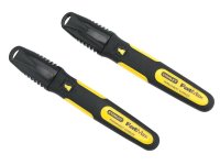 Stanley Tools Chisel Tip Marker Black (Pack 2)
