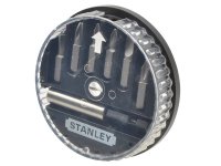 Stanley Tools Slotted/Phillips/Pozidriv Insert Bit Set, 7 Piece