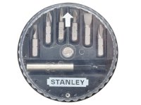 Stanley Tools Slotted/Phillips/Pozidriv Insert Bit Set, 7 Piece