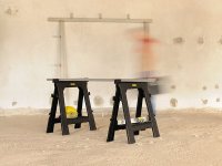 Stanley Tools Folding Sawhorses (Twin Pack)