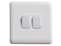 Deta Light Switch 2-Gang 2-Way