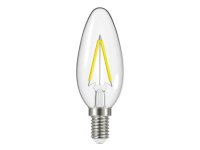 Energizer LED SES (E14) Candle Filament Non-Dimmable Bulb Warm White 470lm 4W