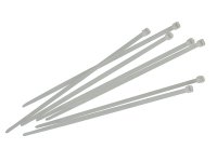 Faithfull Cable Ties White 3.6 x 150mm (Pack of 100)