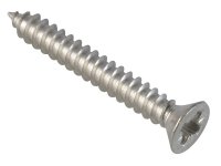 ForgeFix Self-Tapping Screw Pozi Compatible Pan A2 SS 1.1/4in x 8 ForgePack 20