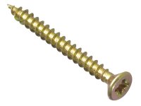 ForgeFix Multi-Purpose Pozi Compatible Screw CSK ST ZYP 4.0 x 40mm Forge (Pack of 20)