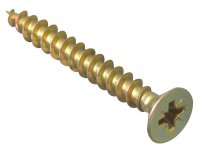 ForgeFix Multi-Purpose Pozi Compatible Screw CSK ST ZYP 5.0 x 40mm Forge (Pack of 15)