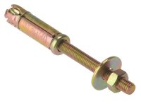 ForgeFix Masonry Anchor Bolt Projecting ZYP M8 x 80mm (Bag of 10)