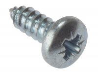 ForgeFix Self-Tapping Screw Pozi Compatible Pan Head ZP 1/2in x 10 (Box of 200)