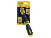 Stanley Multibit Ratchet Screwdriver with 10 Bits 1/4