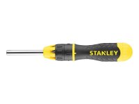 Stanley Multibit Ratchet Screwdriver with 10 Bits 1/4