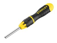 Stanley Multibit Ratchet Screwdriver with 10 Bits 1/4