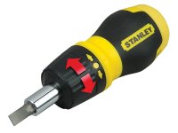 Stanley Multibit Stubby Screwdriver with Bits