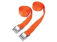BlueSpot Tools Cam Buckle Tie-Down Straps Twin (Pack of 2.5m)