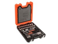 Bahco S106 Socket & Spanner Set of 106 AF & Metric 1/4 & 1/2in Drive