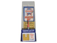 Faithfull Router Bit TCT Single Flute 3.2 x 10mm 1/4in Shank
