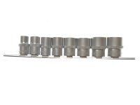 BlueSpot Tools 3/8in Drive Socket Set on Rail Metric 8 Piece