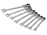 BlueSpot Tools Flexible Head Ratchet Set 8 Piece