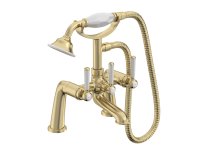 Tavistock Lansdown Bath/Shower Mixer - Brushed Brass