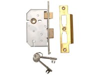 Union 2 1/2" 3 Lever Mortice Sashlock