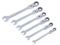 BlueSpot Tools Flexible Head Ratchet Set 6 Piece