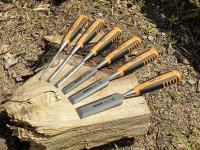 Bahco 424-P Bevel Edge Chisel Set 6 Piece in Pouch