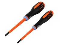 Bahco Insulated ERGO? Combi Screwdriver Twin Pack