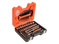 Bahco S400 Socket & Spanner Set of 40 Metric 1/2in Drive