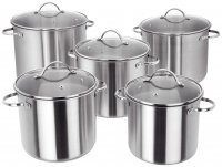 Judge Essentials Stainless Steel Stockpot 24cm